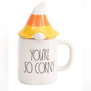 *RAE DUNN* NIB “You’re So Corny” Knome Mug w/Lid Fall Candy Dish